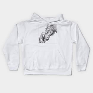 My Dragon Friend Kids Hoodie